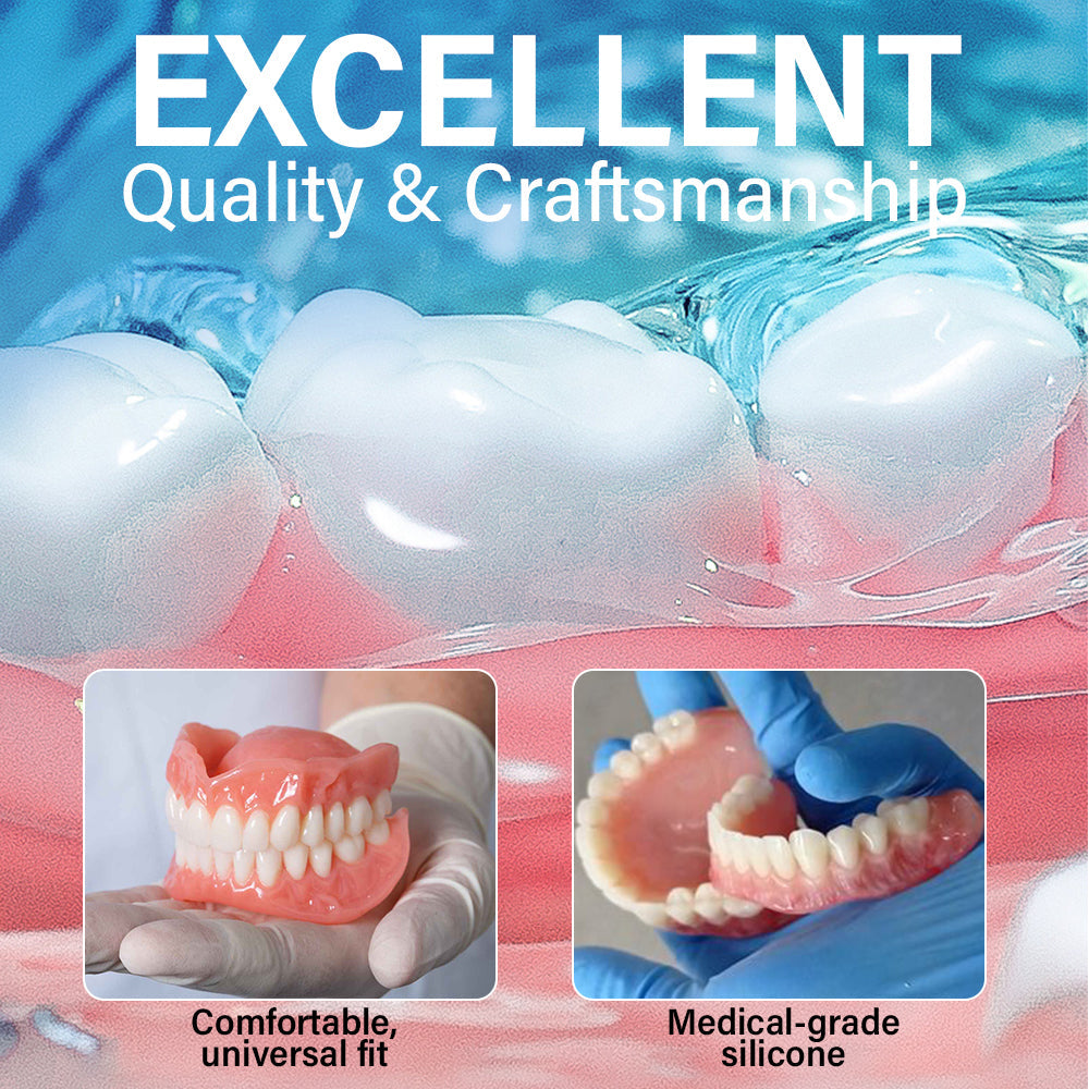 ✅ Made and Shipped from the USA| Ourlyard® Suction-fit Complete Denture 🍀