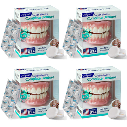 ✅ Made and Shipped from the USA| Ourlyard® Suction-fit Complete Denture 🍀
