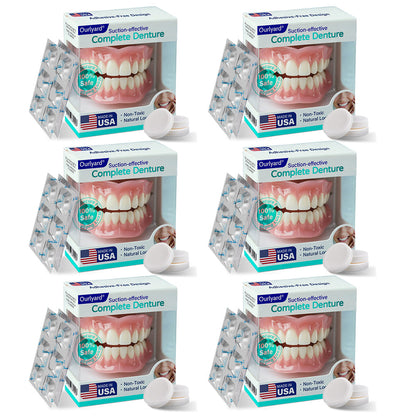 ✅ Made and Shipped from the USA| Ourlyard® Suction-fit Complete Denture 🍀