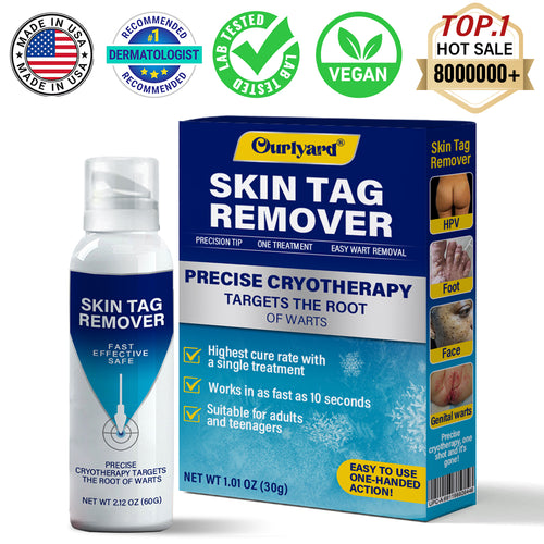 ✅Official Store |Ourlyard® TagRecede Cryo Treatment Spray  | Removes warts and skin tags, suitable for all skin types🍀🍀